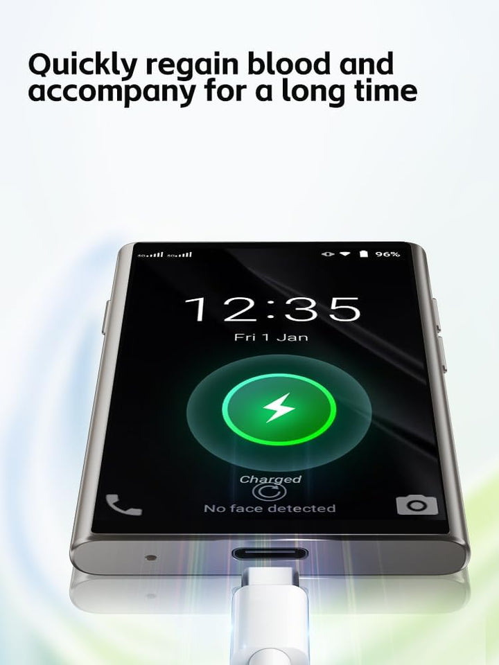 3G-Mini-Handy, kleines Smartphone für Kinder, 3-Zoll-HD-Bildschirm, 2 GB RAM + 16 GB, kompakt, WiFi,