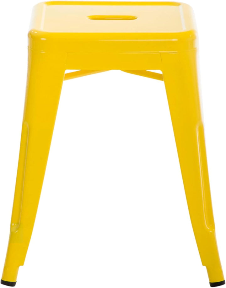 CLP 4er Set Sitzhocker Armin Aus Metall I Stapelbarer Hocker I Sitzhöhe Von 46 cm I Pflegeleichter A