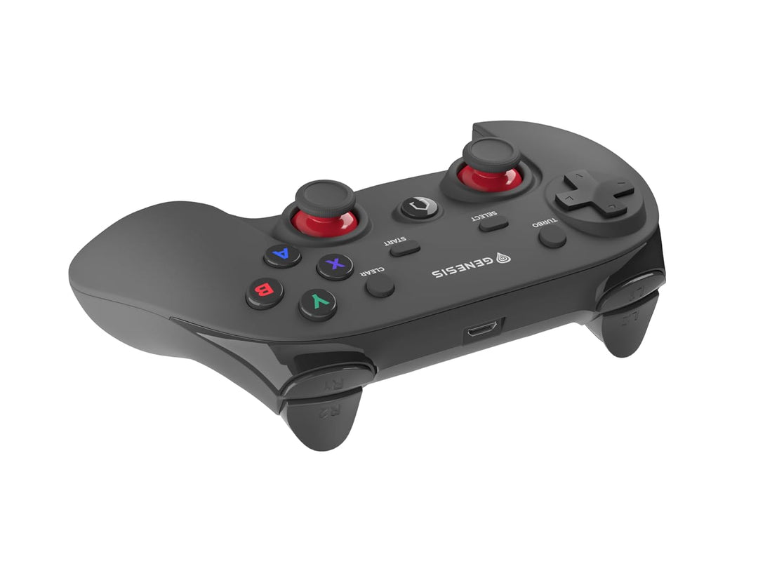 Genesis PV65 Kabelloser Gamepad Controller für PC & PS3 – 2,4 GHz Wireless mit USB-Dongle, 10 m Reic