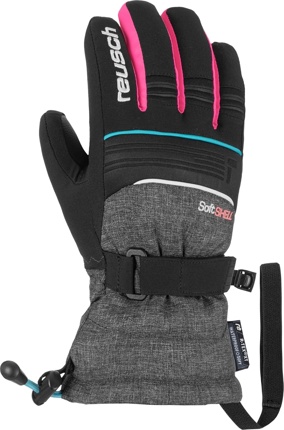 Reusch Unisex Jugend Kinder Handschuhe Kondor R-tex Xt Junior Warm, Wasserdicht, Atmungsaktiv 3 schw