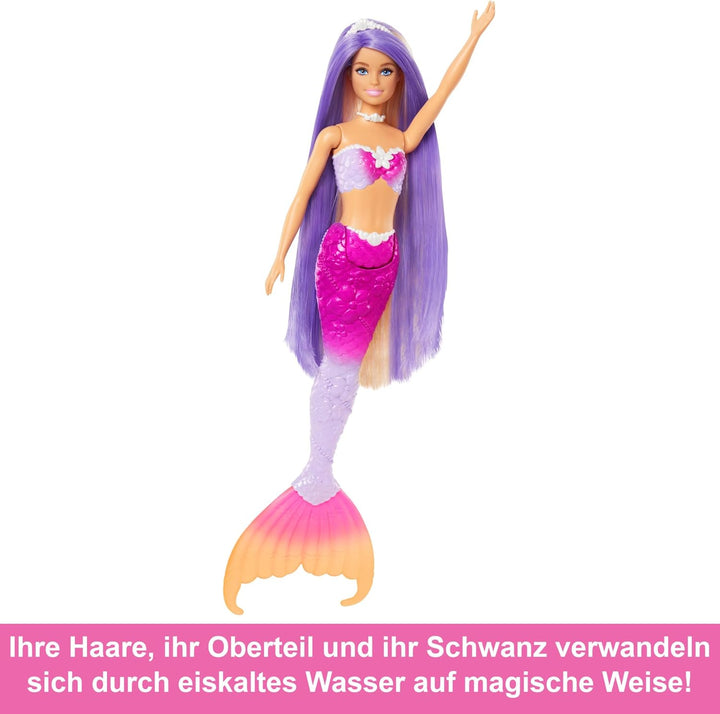 BARBIE Meerjungfrau-Puppe - Inspiriert von der Fernsehserie "Barbie Ein verborgener Zauber", mit Far