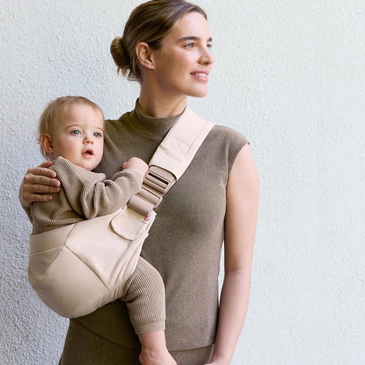 Ergobaby Upsie Sling Babyhüfttrage, Ergonomische Hüfttrage für Babys und Kleinkinder ab 6 Monaten (7