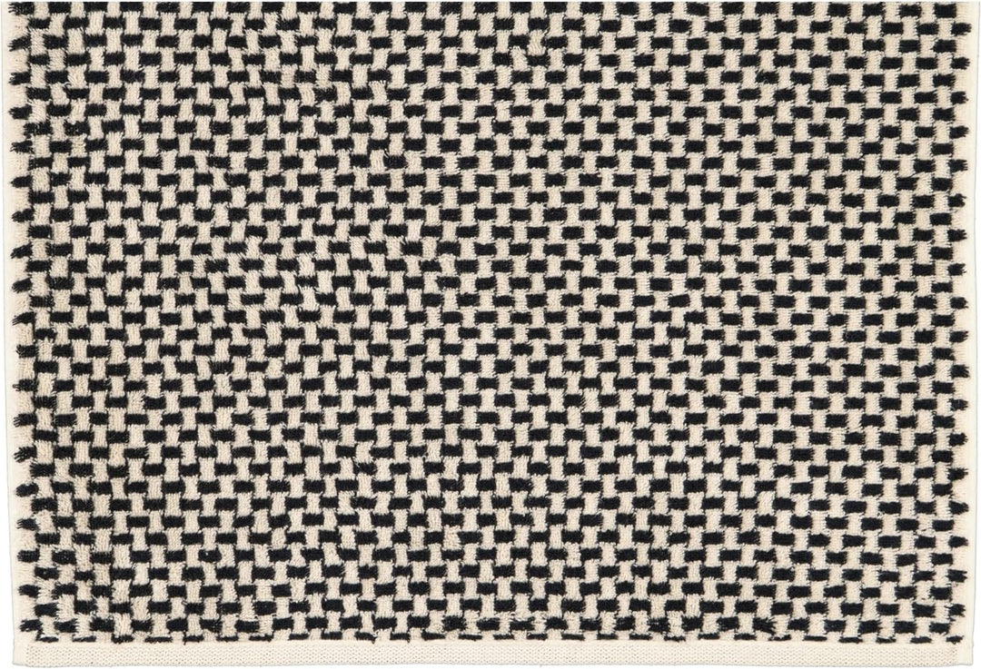 CAWÖ Home Handtücher Natural Allover 6215 Natur-schwarz - 39 Duschtuch 80x150 cm, Duschtuch 80x150 c