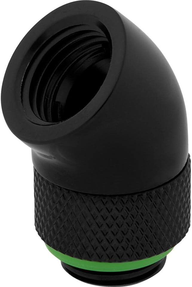 Corsair Hydro X Series, 45° Adapter drehbar Doppelpack (Standard-G1/4"-Gewinde (BSPP) Messing Gefert