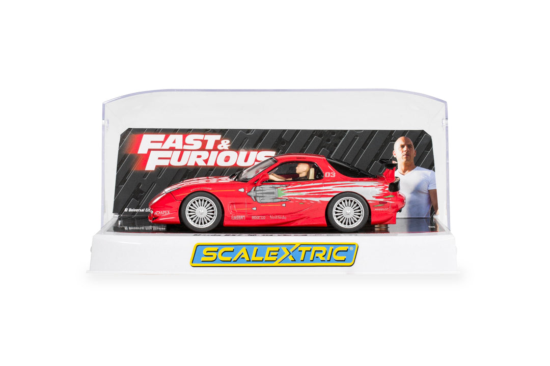 Scalextric C4592 The Fast and The Furious - Mazda RX7 - Dom Toretto