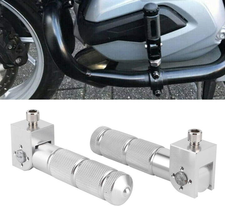 Fussrasten Adapter Universal - Fussrasten Hinten Fussrasten 2 Stk Aluminiumpedale Universal Motorrad