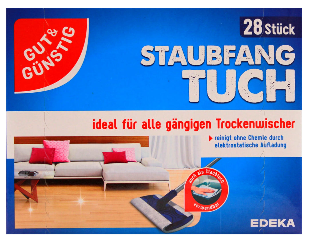 Gut & Günstig Staubfangtuch, 10er Pack (10 x 28 Tücher)