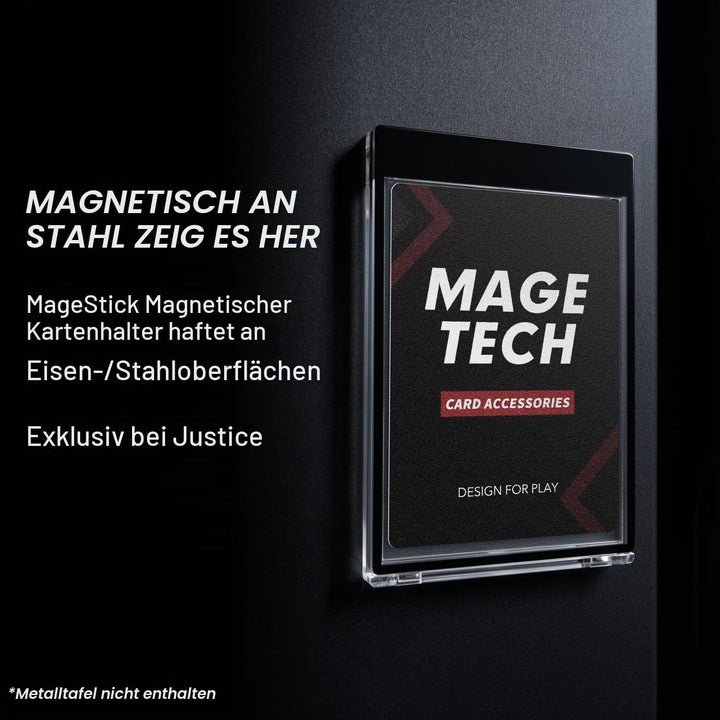 Card Deck Box für MTG Commander – Patentiertes Design, Commander Display, passend für 100 Doppelarmk