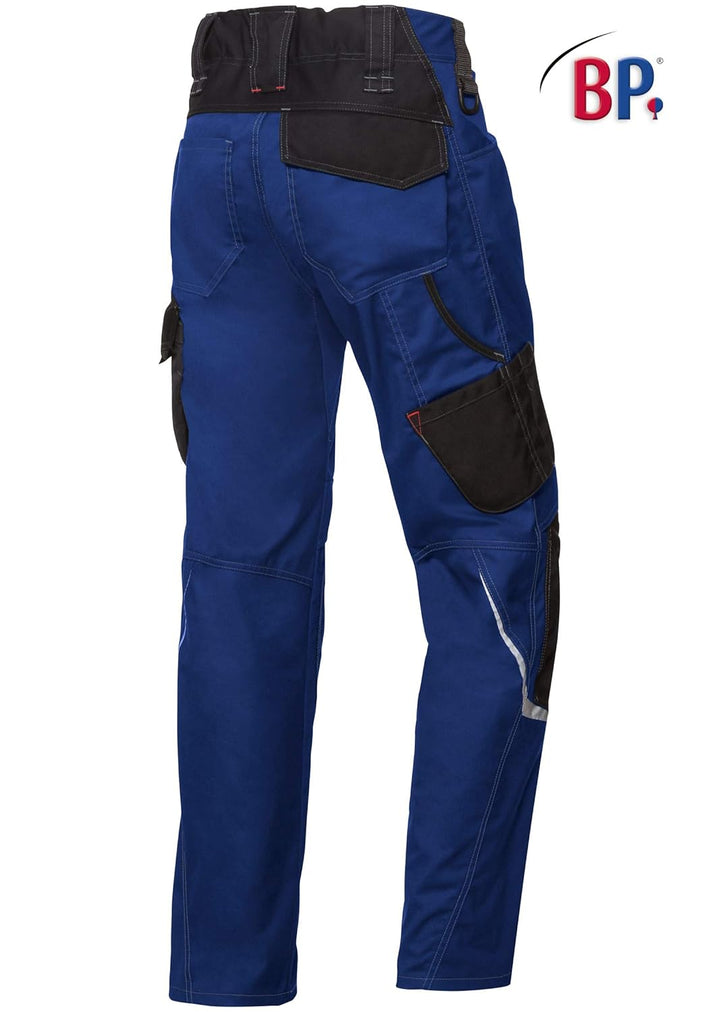 BP 1998-570-1332 Arbeitshose mit Kniepolstertaschen - Schlanke Silhouette - Elastischer Rückengurt -