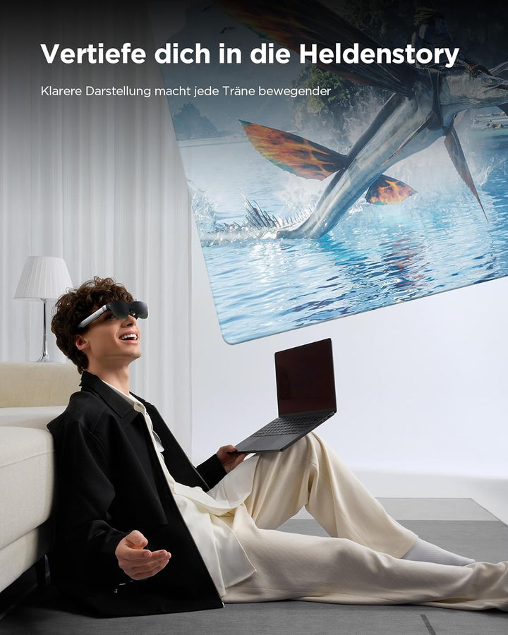 RayNeo USB-C Ladeadapter zu AR Brille, Laden & Spielen, Kompatibel mit PS4/5, Xbox, Mac mini, Laptop