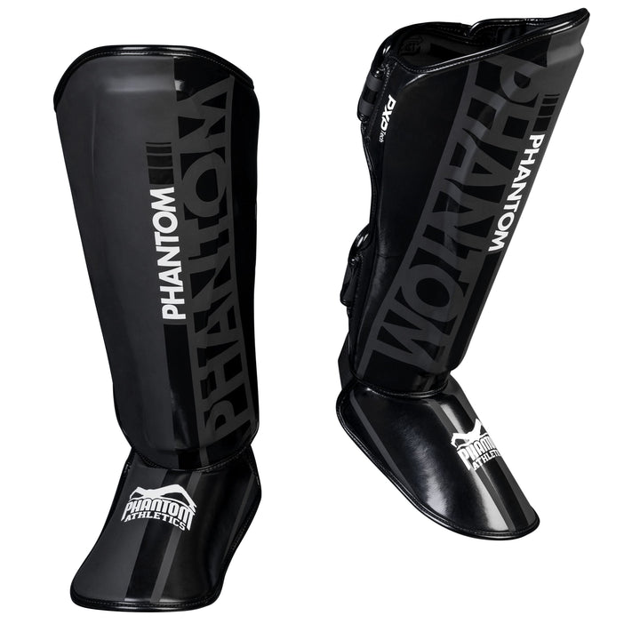Phantom Schienbeinschoner mit Spannschutz, Kampfsport, MMA, Kickboxen, Muay Thai APEX Striking - Sch