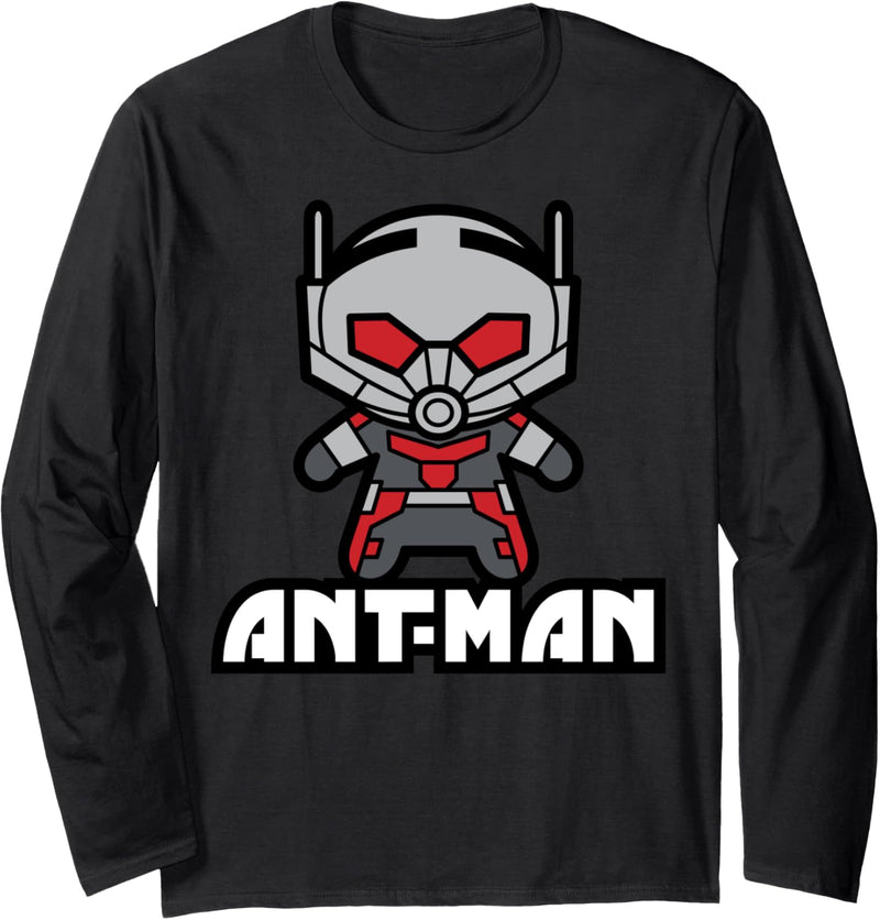 Marvel Ant-Man Tiny Miniscule Kawaii Cute Langarmshirt