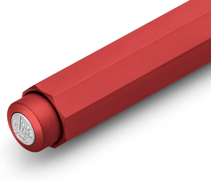 Kaweco Al Sport Deep Red Business Kuli aus hochwertigem Aluminium I 12 g leichter Taschen-Kugelschre