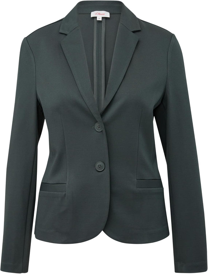 s.Oliver Damen Blazer, 34 7909 Olive