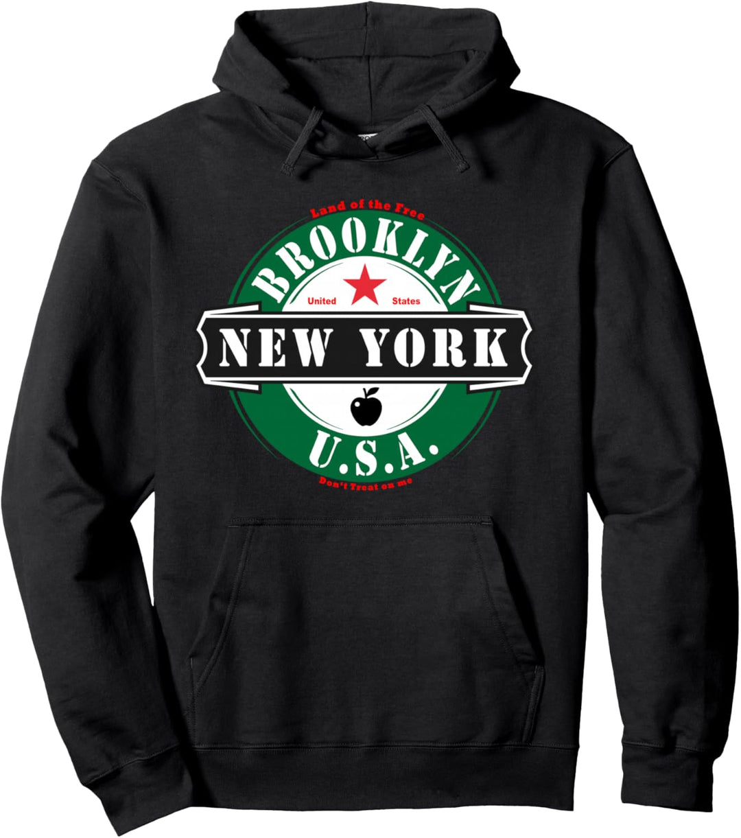New York City BROOKLYN USA UNITED STATES NYC Outfit Pullover Hoodie