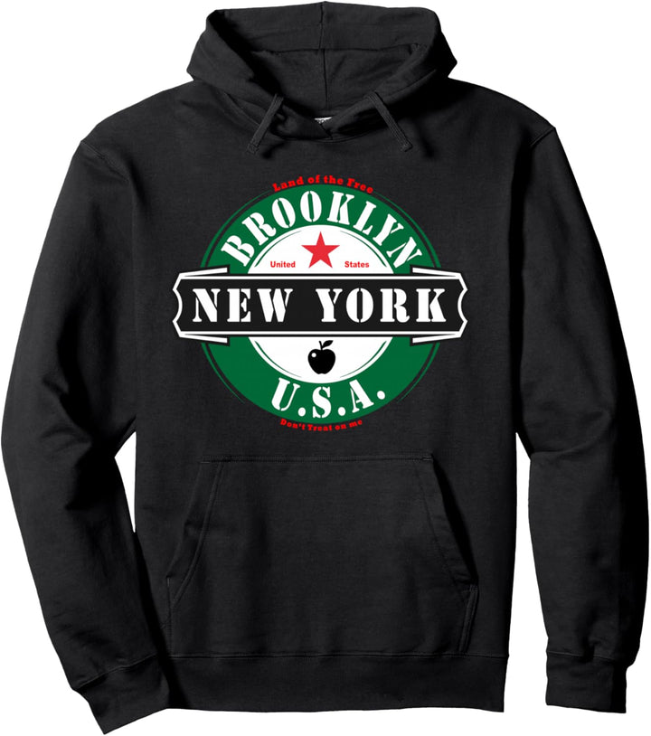 New York City BROOKLYN USA UNITED STATES NYC Outfit Pullover Hoodie