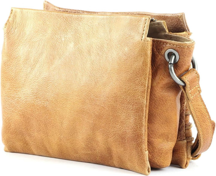 FREDsBRUDER Riffel Sky Umhängetasche Leder 20 cm