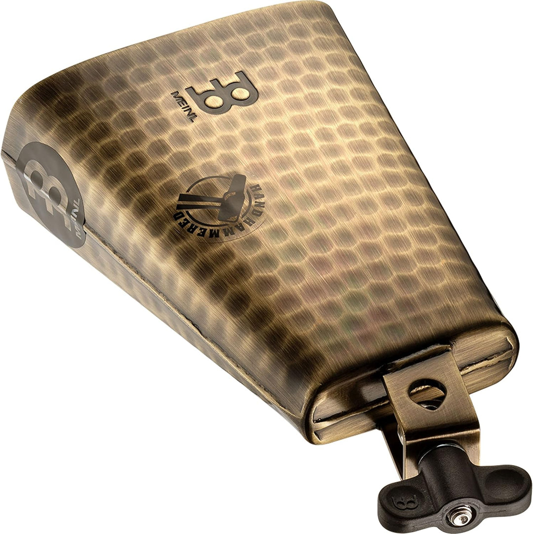 Meinl Percussion STB625HH-G Cowbell, handgehämmert, 15,88 cm (6,25 Zoll) Länge, gold