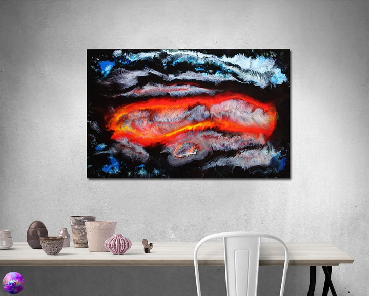 Gemälde Abstrakte Malerei Original - moderne hochglanz Wandbilder XXL - Resin Art Kunst Bild Harz Un