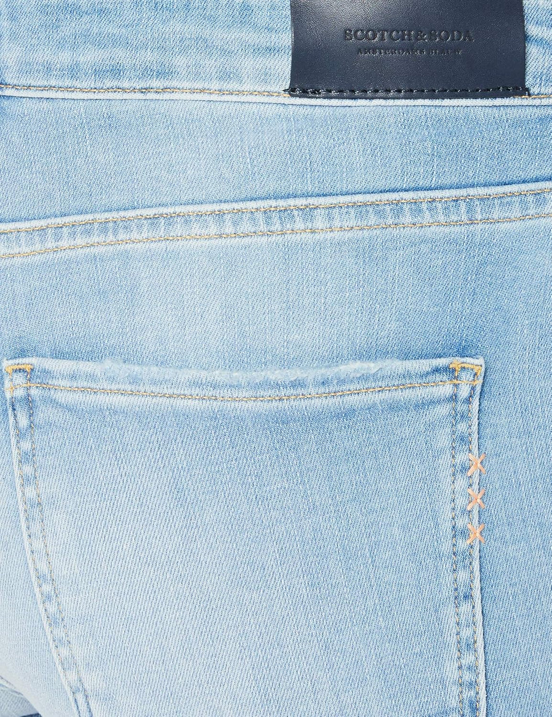 Scotch & Soda Womens Haut - Clear Sky Skin - Clear Sky Jeans, Sky-3806, 26W x 32L