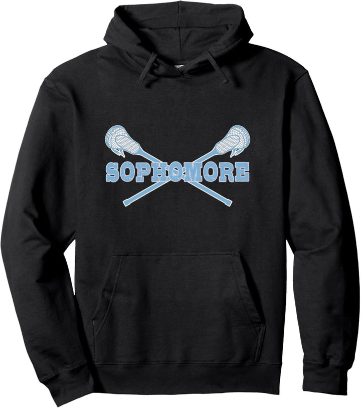 Sophomore Lacrosse LAX Sticks Pullover Hoodie
