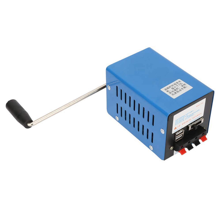 Handkurbel Generator, Kurbelgenerator Generator USB Aufladung Tragbarer Ladegenerator Notladedynamot