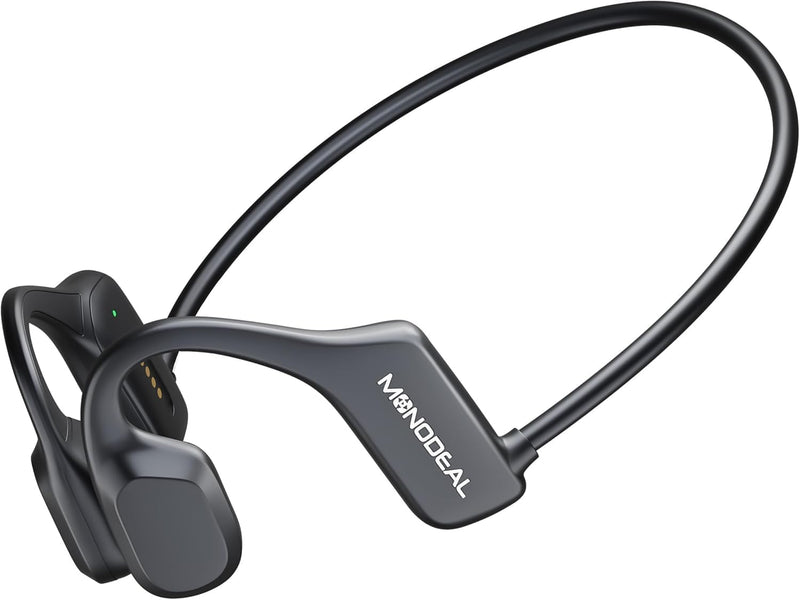 MONODEAL Knochenschall Kopfhörer Bluetooth, Open Ear Kopfhörer Kabellos, 5.2 Sport Bone Conduction K