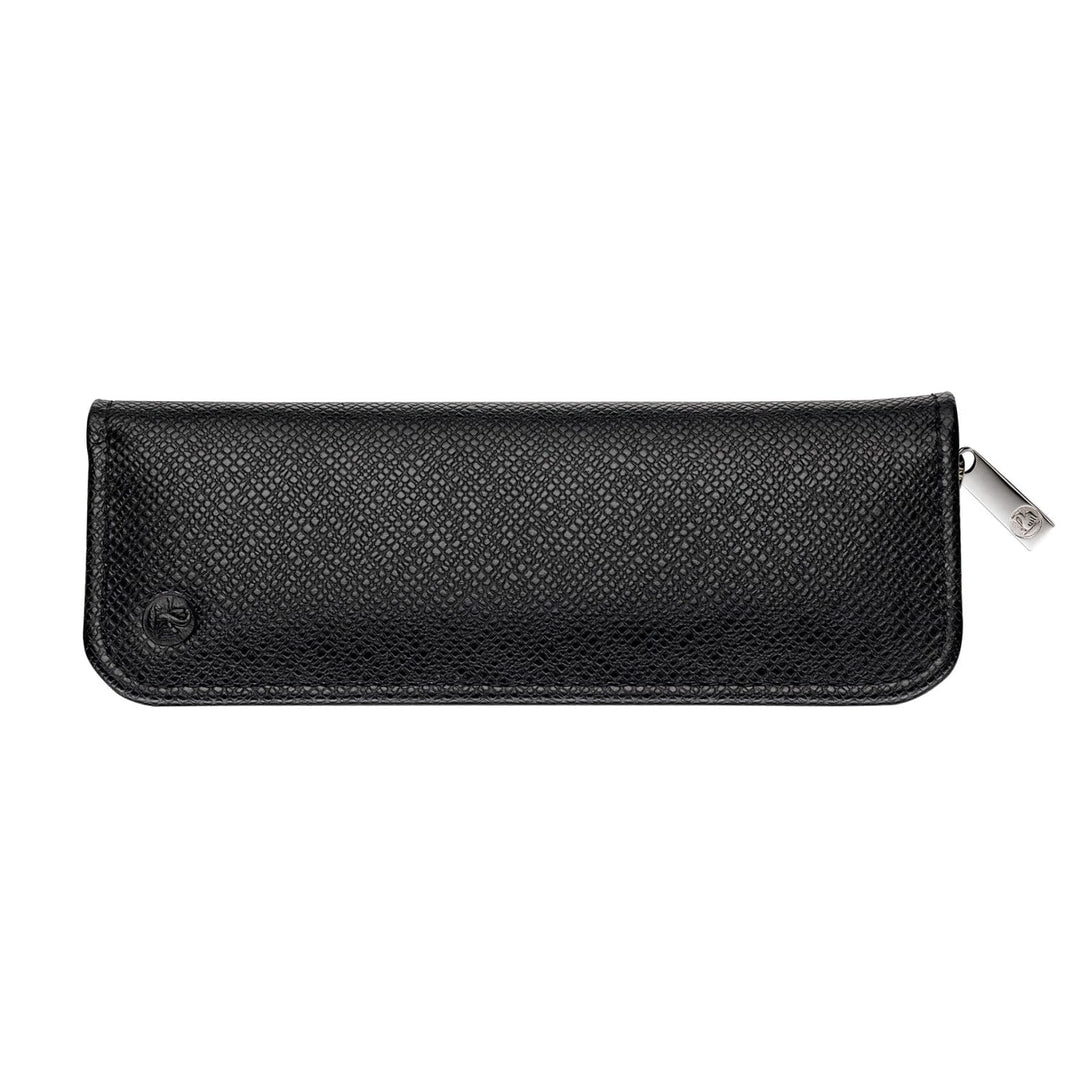 Pelikan 958025 Genarbtes Leder-Etui, schwarz schwarz Schwarz, schwarz Schwarz