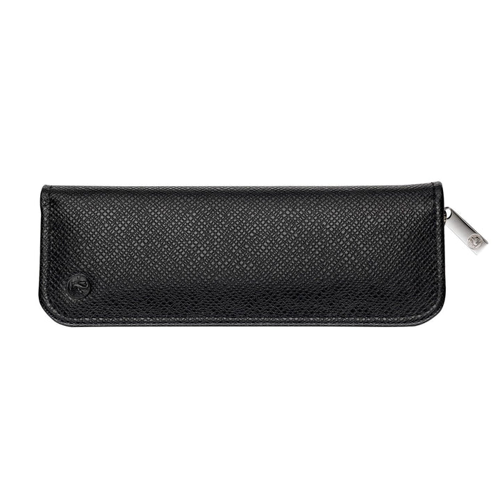 Pelikan 958025 Genarbtes Leder-Etui, schwarz schwarz Schwarz, schwarz Schwarz