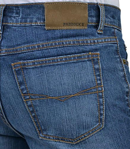 Paddocks Ranger blue black 33W / 30L Blue Medium Stone Used, 33W / 30L Blue Medium Stone Used