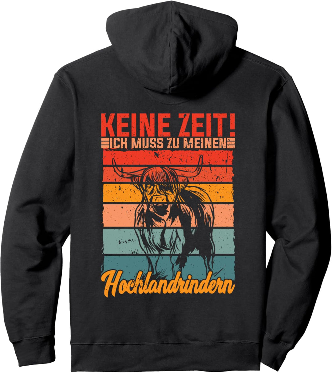 Hochlandrinder, Hochlandkuh Highland Cow Damen Hochlandrind Pullover Hoodie