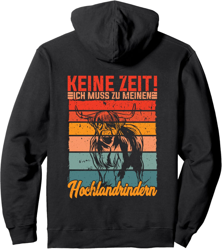 Hochlandrinder, Hochlandkuh Highland Cow Damen Hochlandrind Pullover Hoodie