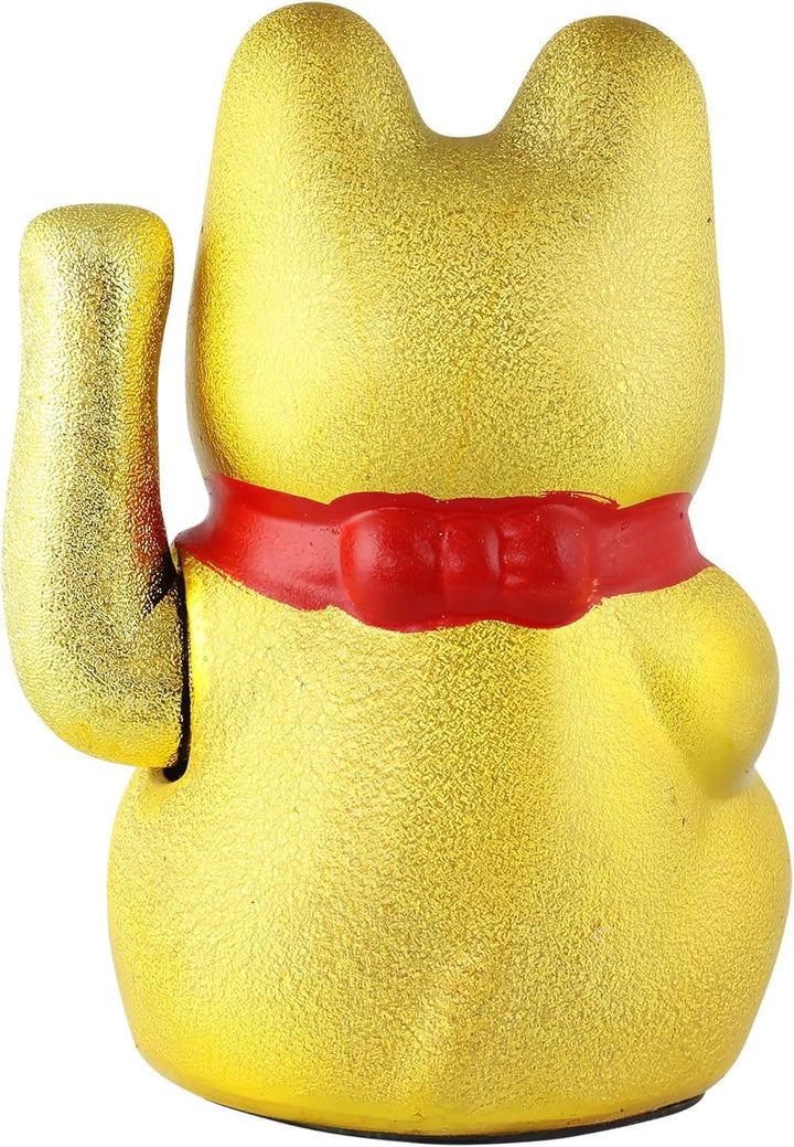 Superfreak Glückskatze - Maneki-Neko - Winkekatze aus Keramik - 22 cm - Gold, 22 cm