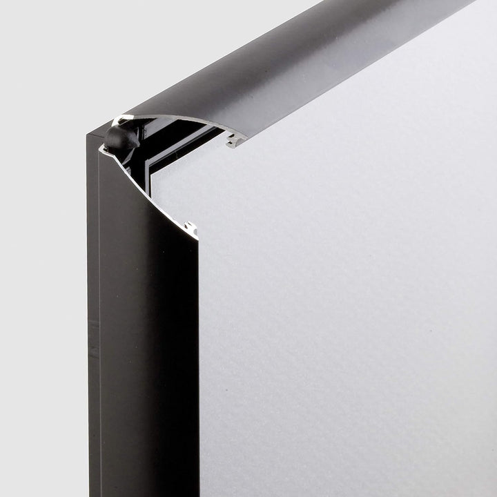 DISPLAY SALES Klapprahmen (5 St.) Opti Frame schwarz DIN A4 25 mm Sparpack Wechselrahmen Plakatrahme