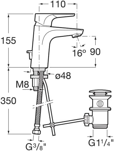 ATLAS MEZ LAV DES AUT C/CS