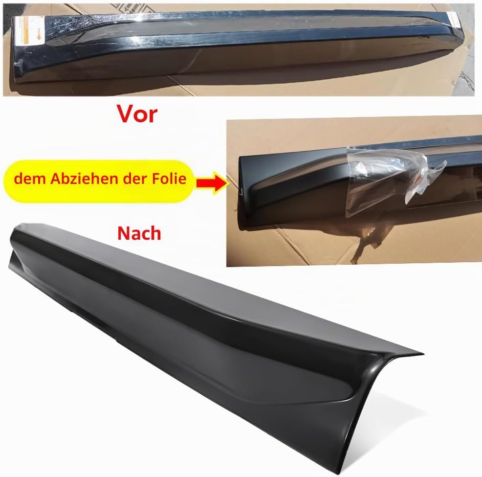 Ladekantenschutz Spoiler Pickup für Ford Ranger 2012-2022, T6 T7 T8 XL XLT Wildtrak Stormtrak Wolftr