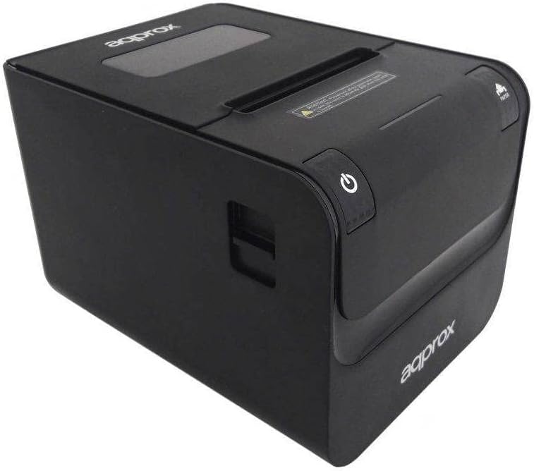 Approx Thermische Ticketdrucker APPPOS80AMUSE Schwarz 250 mm/S 203DPI Papier 80 mm selbstschneidend/