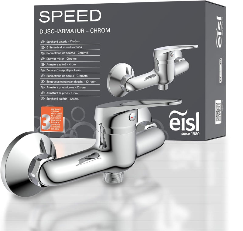 EISL NI168SCR SPEED Duscharmatur, Badarmatur mit Einhebelmischer, problemloser Anschluss an Standard