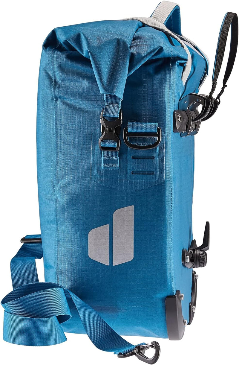 deuter Weybridge 20+5 wasserdichte Hinterradtasche 20+5 L Reef, 20+5 L Reef