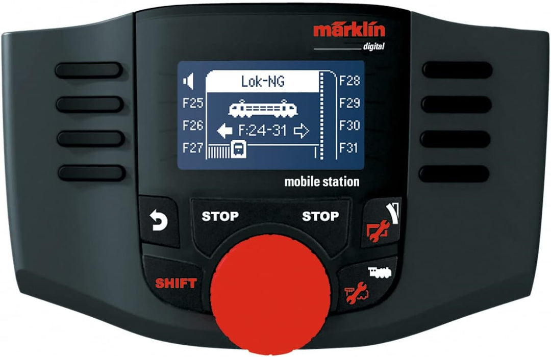 Märklin Modelleisenbahn Digital-Startpackung Moderner Rangierbetrieb 29469 – Diesel-Lokomotive mit K