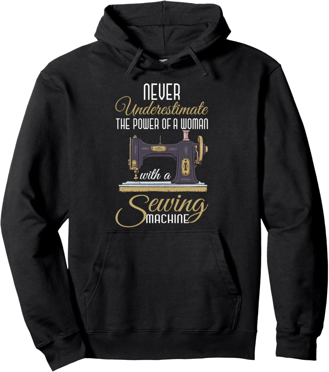 Nähmaschine Schneiderin Handarbeit Näherin Nähen Frauen Pullover Hoodie