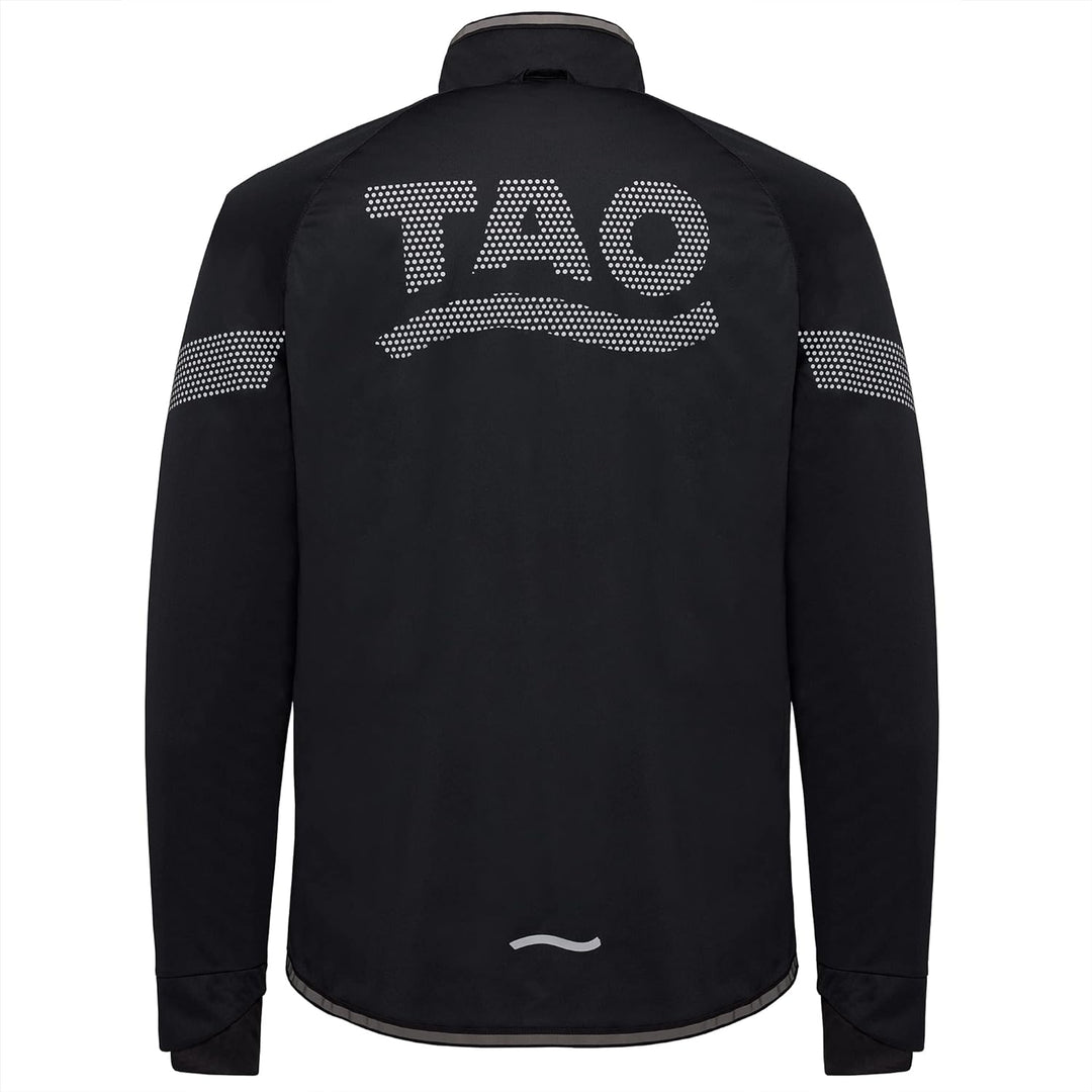 TAO Winddichte Herren Laufjacke | Nachhaltig & fair NOX black L