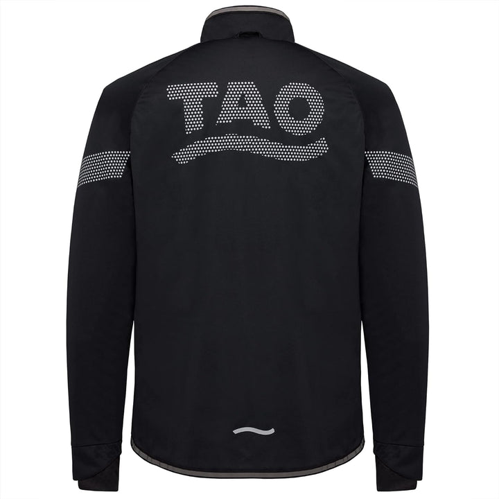 TAO Winddichte Herren Laufjacke | Nachhaltig & fair NOX black L