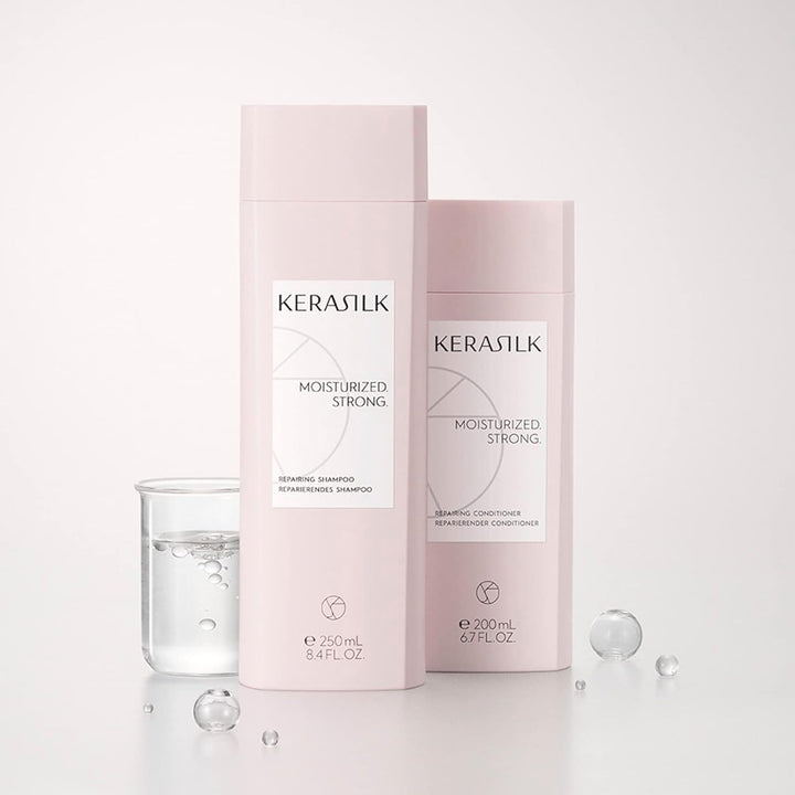 Kerasilk Essential, Reparierender Conditioner für gestresstes und strapaziertes Haar, 200ml 200 ml (