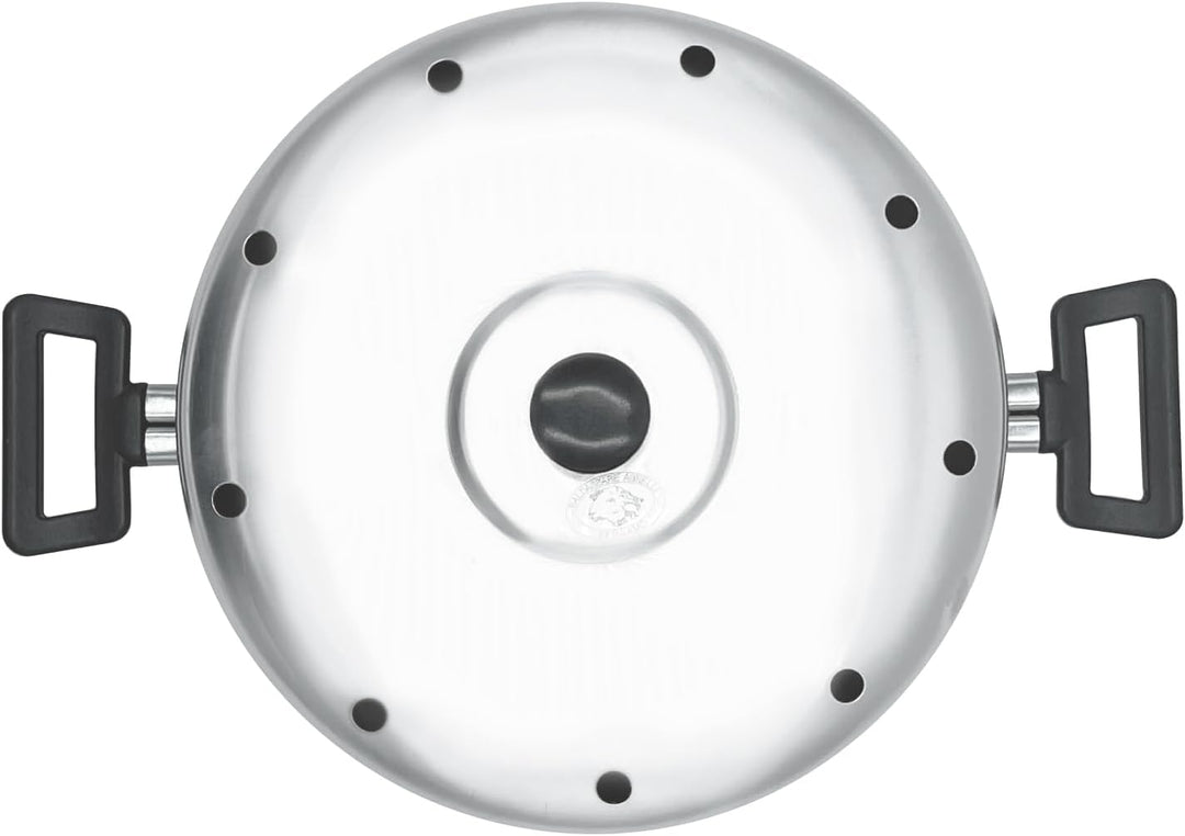 AGNELLI süssen Aluminium Ofen mit Deckel cM28 Elektrische Küchengeräte 28 cm, 28 cm