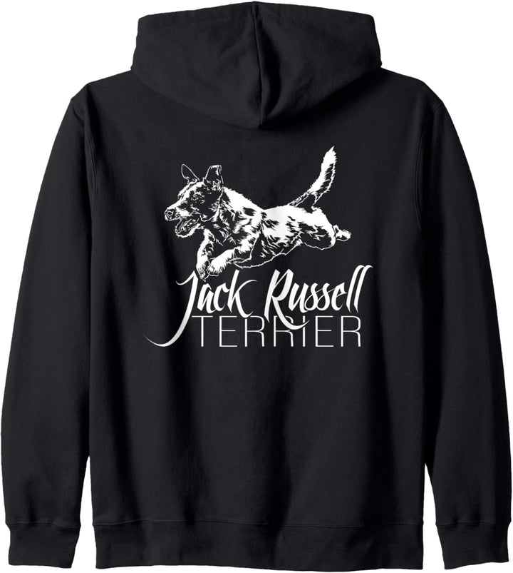 Jack Russell Terrier Hund Hunde Hundeportrait Hunde Kapuzenjacke