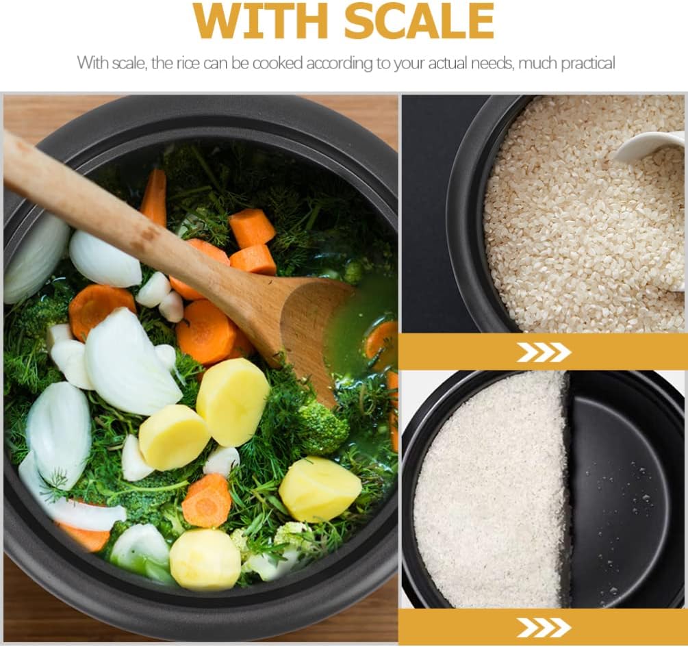 BESTonZON Innerer Kochtopf Reiskocher Innentopf Antihaft Reiskochbehälter 1. 5L Elektrischer Schnell