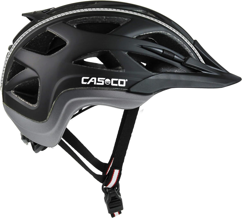 Casco Erwachsene Active 2 Fahrradhelm M 56-58 cm Black Gray, M 56-58 cm Black Gray