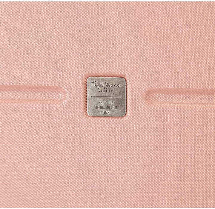 Pepe Jeans Carina Rosa Kabinenkoffer 40 x 55 x 20 cm starres ABS integrierter TSA-Verschluss 37 l 3,