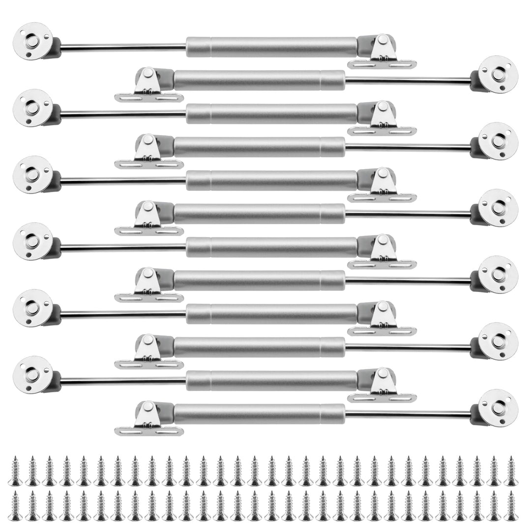 12 Stücke Gasdruckfeder 100N, Möbel Gasfeder, Hydraulic Gasdruckfeder, Kompressionsfeder für Klappen